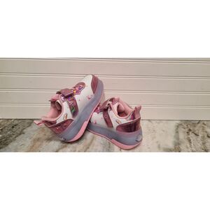 Jiandian Roller Skate Shoes for Girl/Detachable Wheels Sneakers for Girl Size 31